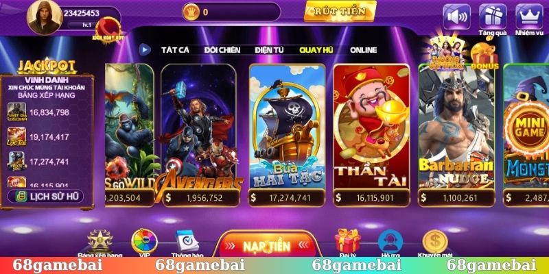 Cách chơi nổ hũ 68gamebai cực đơn giản