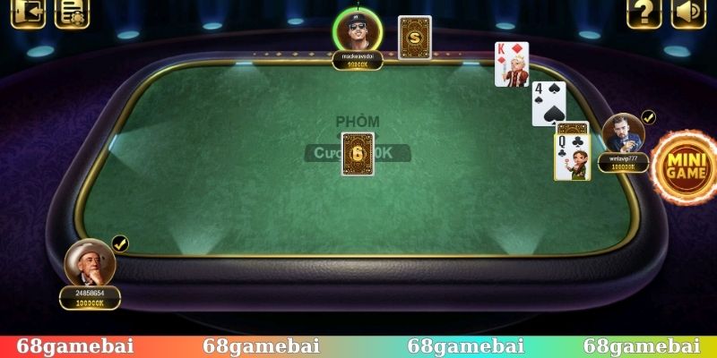 Giới thiệu tổng quan về cách chơi Phỏm 68GB